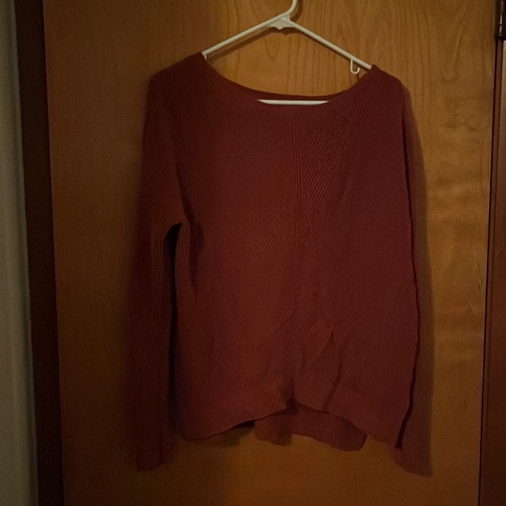 Burn orange sweater